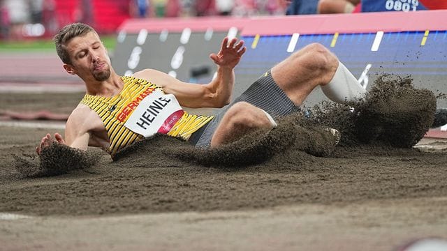 Fabian Heinle hat das Weitsprung-Finale in Tokio erreicht.