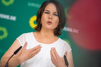 Grünenkanzlerkandidatin Annalena Baerbock: "Es kann ja nicht sein, dass die Freiheitsrechte aller eingeschränkt werden, weil sich ein Teil nicht impfen lassen will."