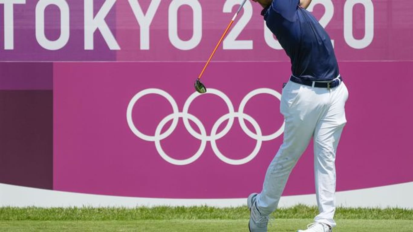 Golfer Xander Shauffele aus den USA holte Gold in Tokio.