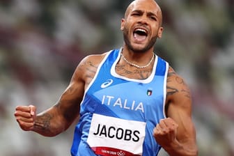 Marcell Jacobs: Der Italiener krönte sich über 100 Meter sensationell zum Olympiasieger.
