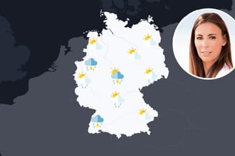 Neues Tief aus Westen: Wo zum Wochenstart wieder kräftige Gewitter drohen und wie das Wetter in Ihrer Region wird, erklärt Meteorologin Michaela Koschak im Video.