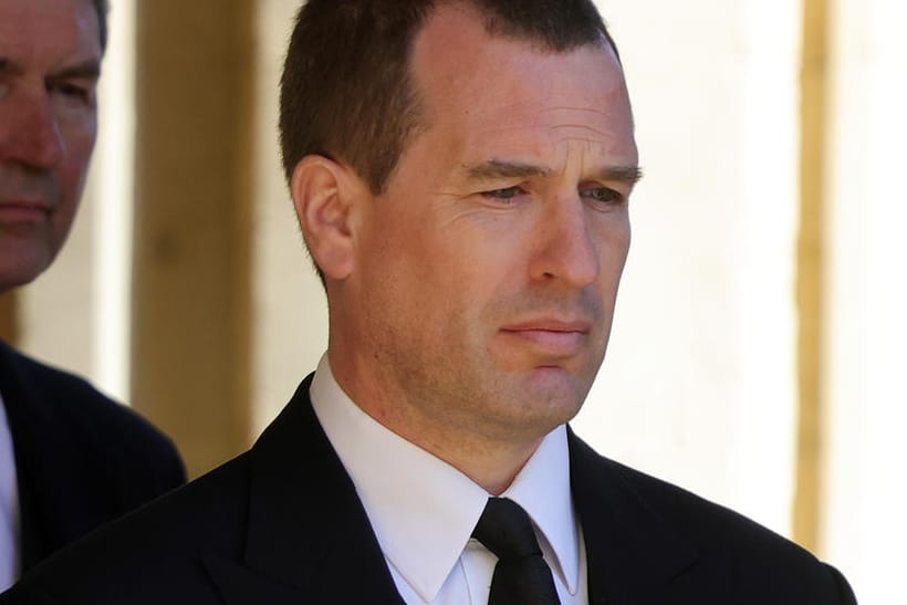Peter Phillips: Am Tag der Beerdigung von Prinz Philip (17. April 2021) lief er zwischen seinen Cousins William und Harry.