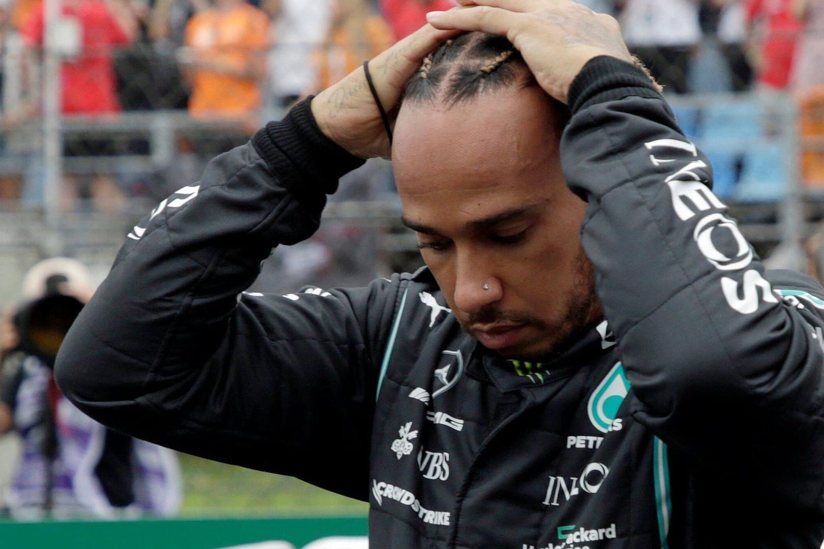 Lewis Hamilton: Der Formel-1-Weltmeister sprach in Ungarn über die Folgen seiner Corona-Infektion.