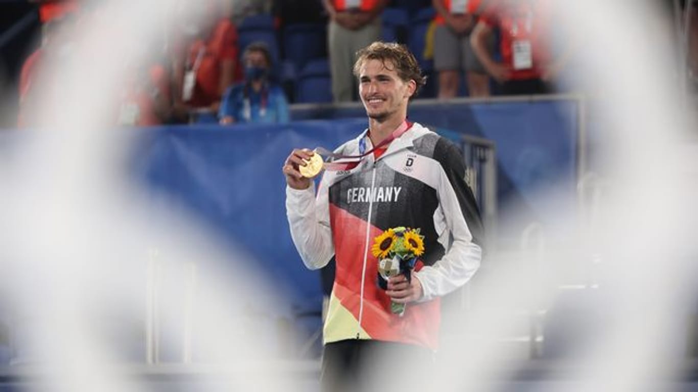 Alexander Zverev ist der erste deutsche Tennis-Olympiasieger im Herren-Einzel.