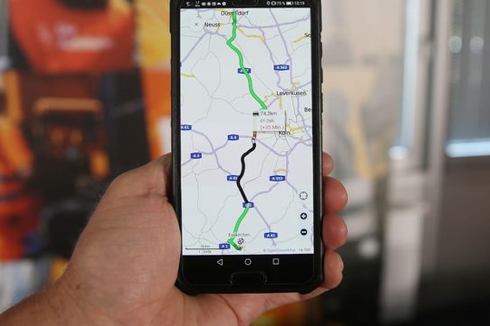 Die neue Autobahn-App des Bundes: Sie hilft Reisenden bei der Planung ihrer Fahrt.