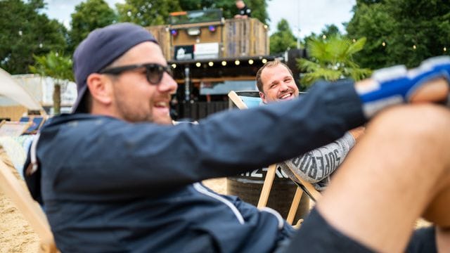 Strandbar-Chillen in Niedersachsen