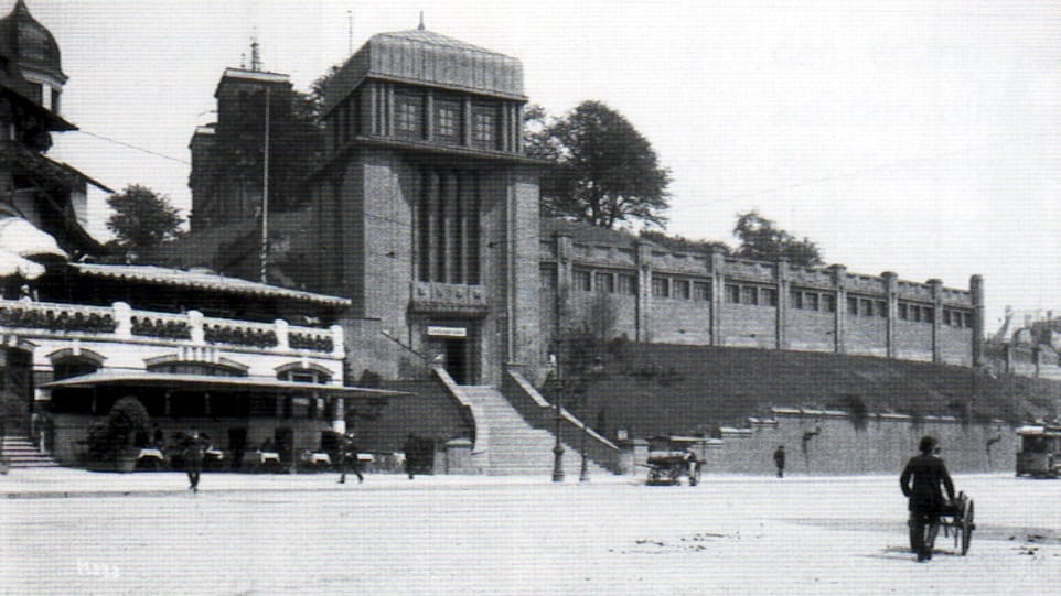 Der ehemalige Bahnhof Klostertor: Heute steht hier der U-Bahnhof Landungsbrücken.