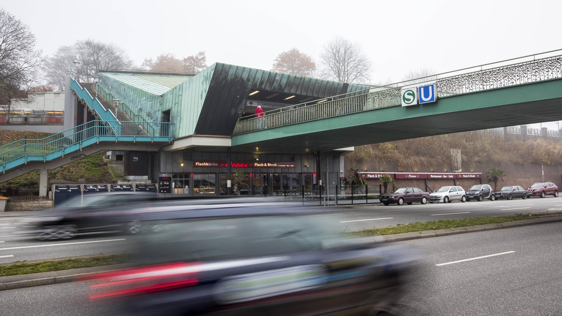 Die Bahnhof Landungsbrücken 2016: Seit 1975 fährt hier nicht nur die U-Bahn, sondern auch die S-Bahn.