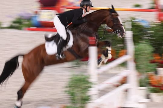 Verpasste mit Deutschlands Vielseitigkeits-Team eine Medaille: Julia Krajewski.