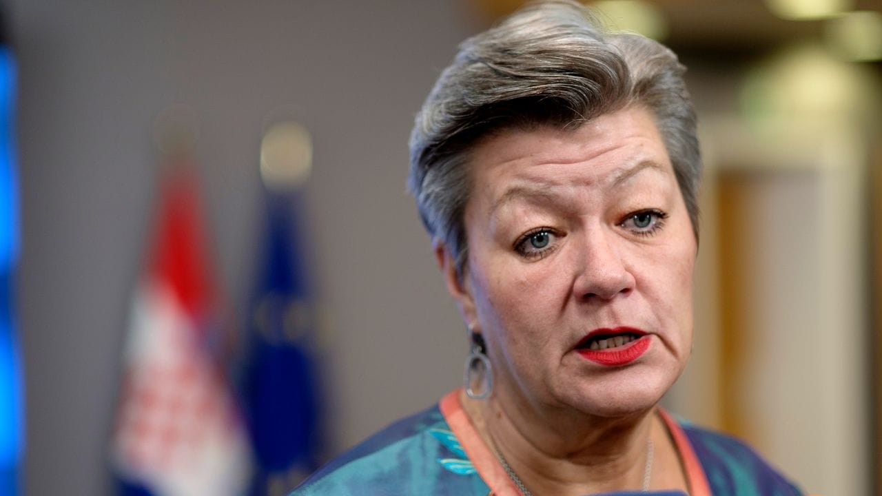 EU-Innenkommissarin Ylva Johansson spricht von einem "Akt der Aggression".