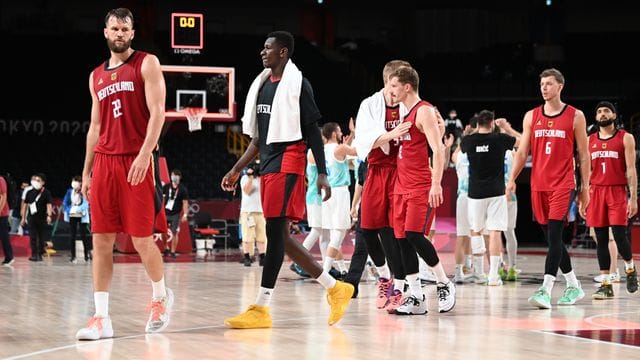 Die deutschen Basketballer sind im Viertelfinale ausgeschieden.