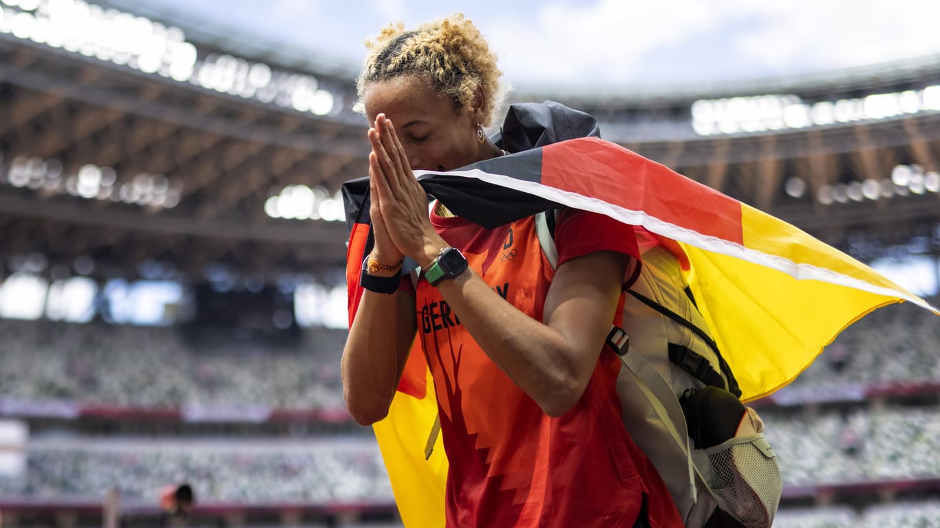 Malaika Mihambo: Die deutsche Athletin sicherte sich Gold in Tokio.
