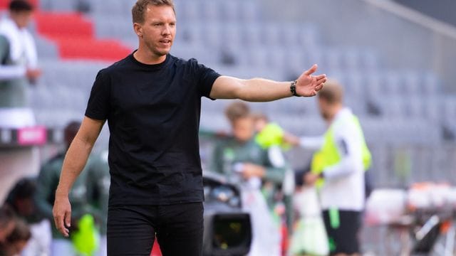Trainer Julian Nagelsmann konnte keines der Vorbereitungsspiele mit dem FC Bayern gewinnen. Trainer Julian Nagelsmann konnte keines der Vorbereitungsspiele mit dem FC Bayern gewinnen.