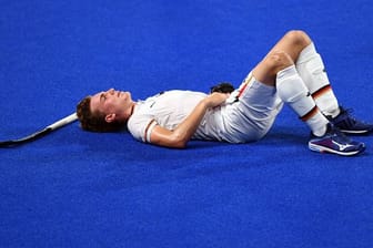 Enttäuscht: Deutschlands Niklas Bosserhoff nach der Niederlage gegen Australien.