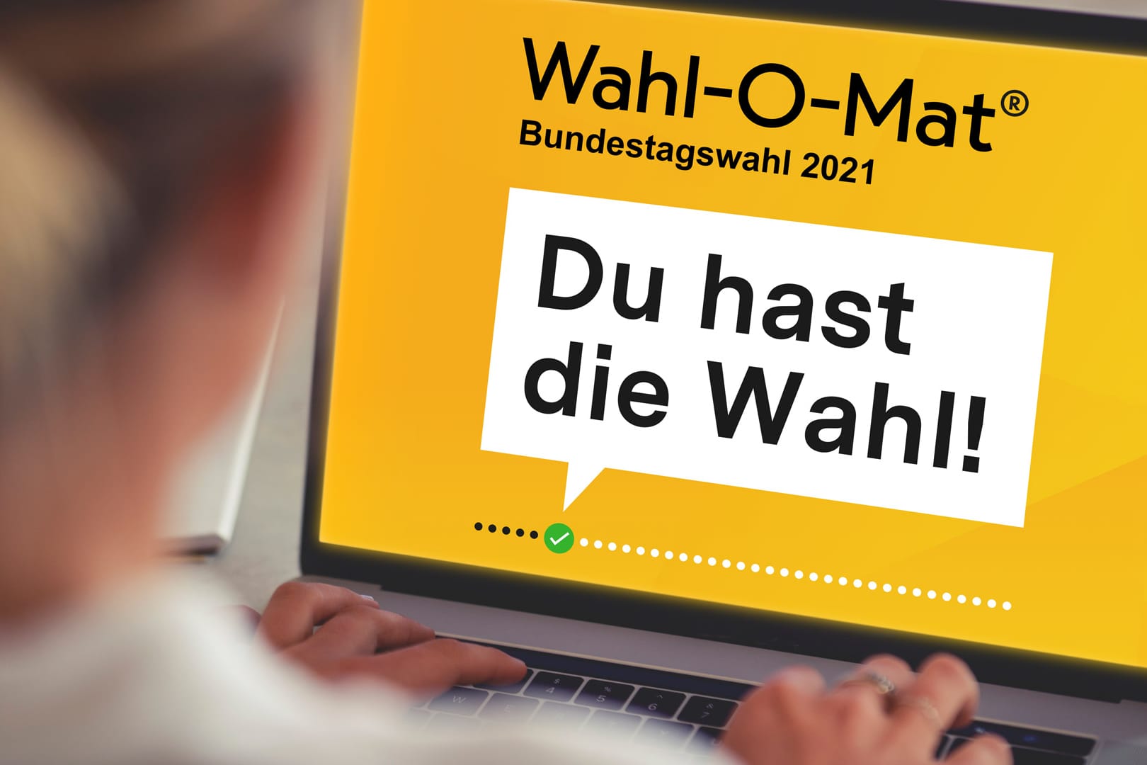 Mit dem Wahl-O-Mat können Sie ermitteln, welche Partei Ihre Interessen am ehesten vertritt.