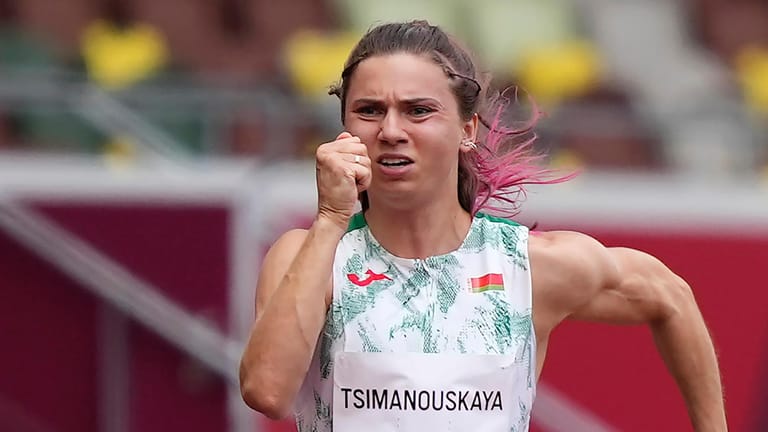 Kristina Timanowskaja: Die belarussische Sprinterin entging wohl nur knapp einer Entführung.