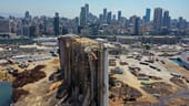 Der Hafen von Beirut am 2. August 2021: Das Land rutscht seit der Explosion immer tiefer in die Krise.