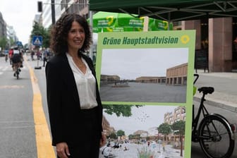 Bettina Jarasch, Spitzenkandidatin der Grünen: Ihre Partei will sich bei ihren Visionen für ein Berlin der Zukunft an großen Städten wie Kopenhagen oder Barcelona orientieren.