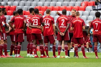 Team-Präsentation und Training des FC Bayern in der Allianz Arena mit Trainer Julian Nagelsmann (3.