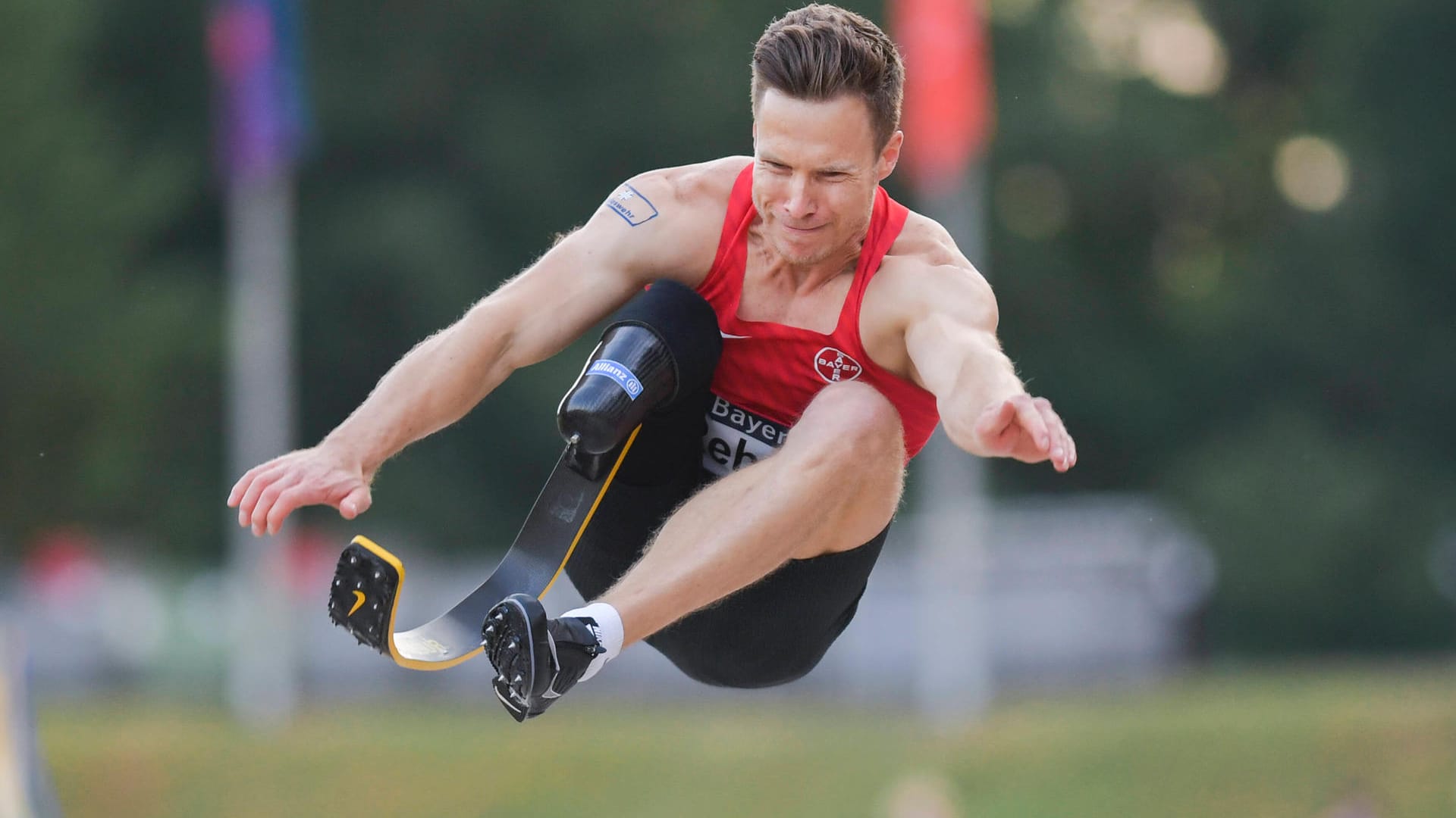 Markus Rehm springt mit Prothese, bei den Olympischen Spielen durfte er aber nicht starten.