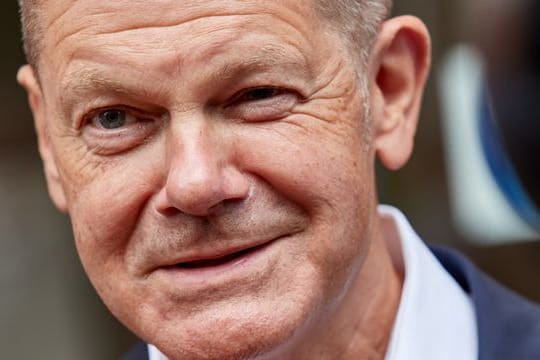 SPD-Kanzlerkandidat Olaf Scholz auf Tour in Kiel