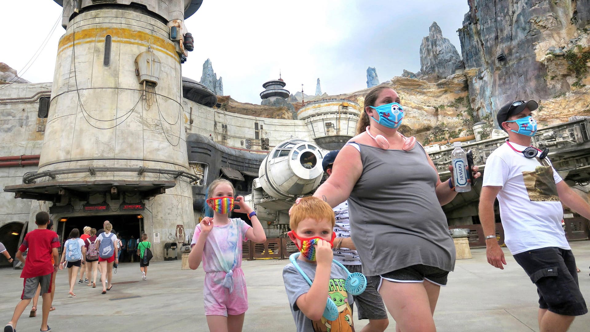 Der Star-Wars-Themenpark in Disneyworld (Archivbild): Hier soll das neue Hotel entstehen.