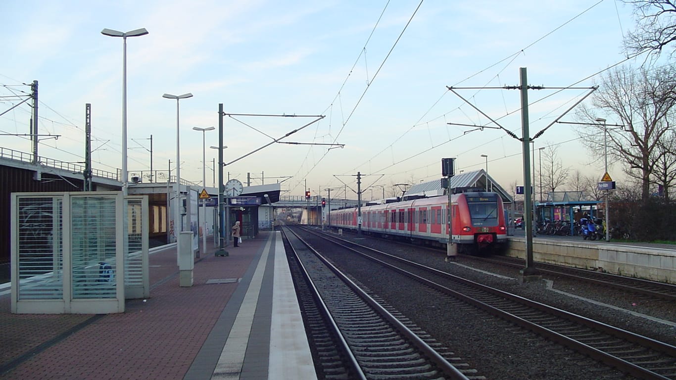Der S-Bahnhof Porz-Wahn in Köln: 1859 wurde der erste Bahnhof in Wahn eingerichtet.