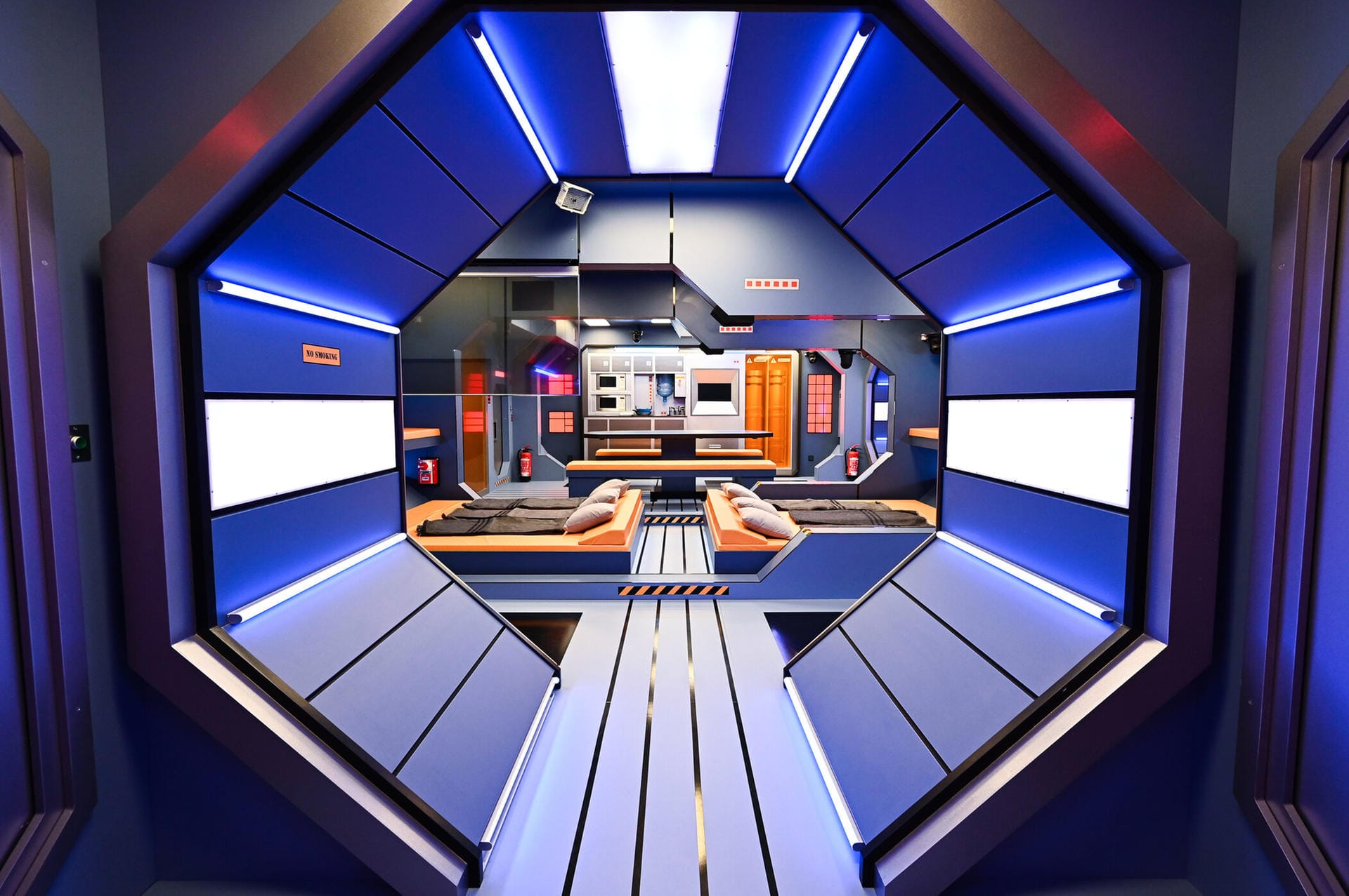 Die Raumstation von "Promi Big Brother" 2021.