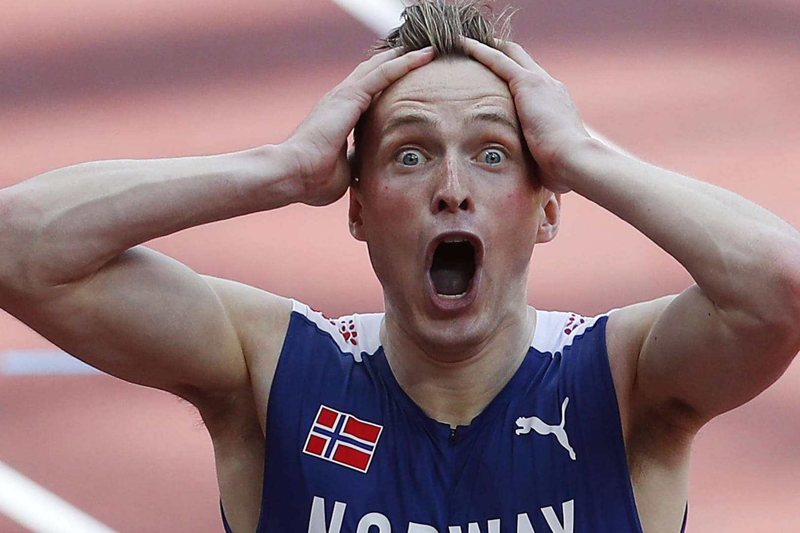 Karsten Warholm: Der Norweger pulverisierte in Tokio den Weltrekord über 400 Meter Hürden, welchen er wenige Wochen zuvor selbst aufgestellt hatte. Davor hatte die Bestmarke von Kevin Young 29 Jahre Bestand.