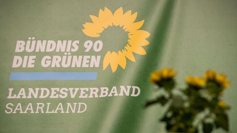Das Logo des Landesverbandes Saarland Bündnis 90/Die Grünen