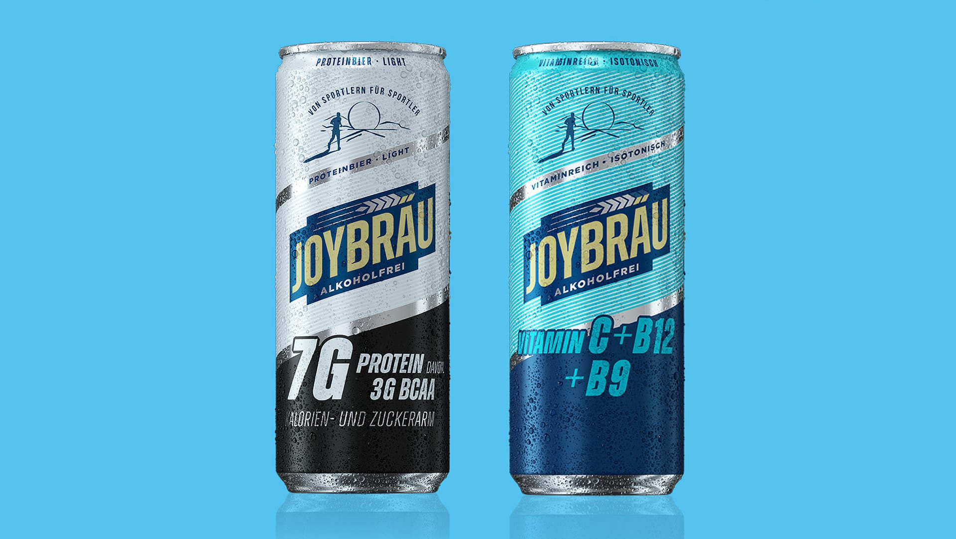 JoyBräu: In dem neuen Dosenbier sollen Proteine, Aminosäuren und Vitamine stecken.