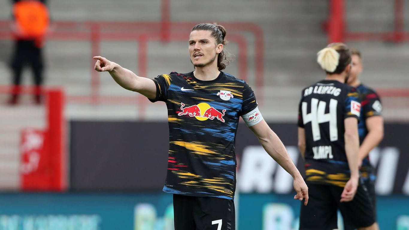 Marcel Sabitzer: Der Österreicher soll auch in der kommenden Saison die Kapitänsbinde von RB Leipzig tragen.
