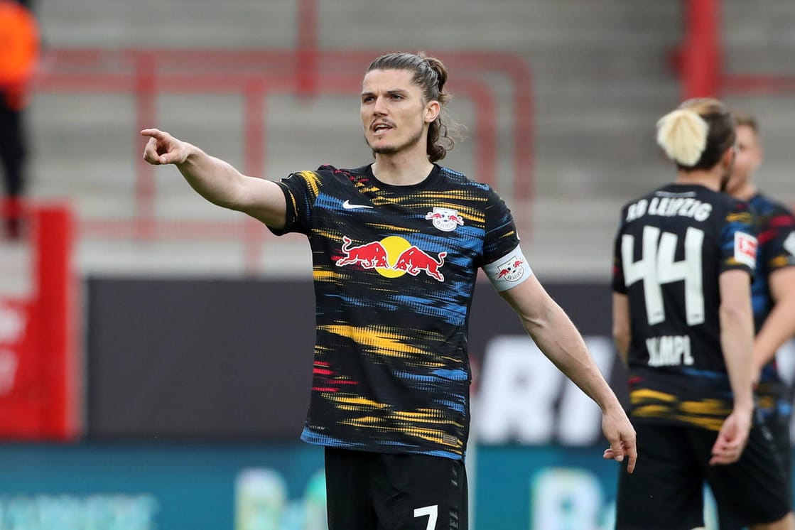 Marcel Sabitzer: Der Österreicher soll auch in der kommenden Saison die Kapitänsbinde von RB Leipzig tragen.