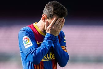 Lionel Messi: Der Argentinier hat offenbar selbst nicht damit gerechnet, nicht zu Barcelona zurückzukehren.