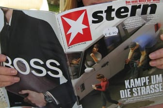 Ein "Stern"-Leser (Archivbild): Die Auflage des Magazins aus dem Hause "Gruner+Jahr" sinkt.