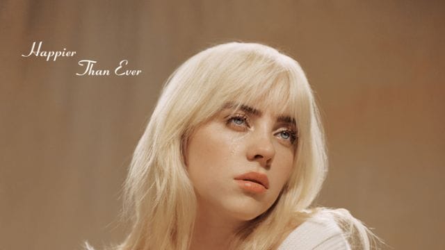 Das Cover des Albums "Happier Than Ever" von Billie Eilish.