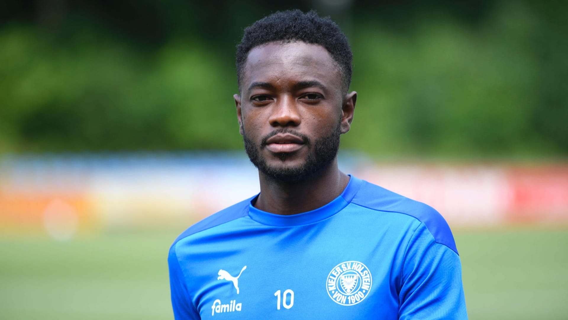 David Atanga (Archivbild): Er wechselt zu einem belgischen Verein. David Atanga (Archivbild): Er wechselt zu einem belgischen Verein.