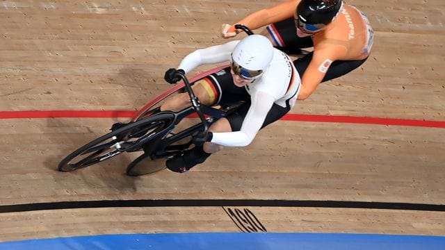 Sprintet ihrer zweiten Tokio-Medaille hinterher: Emma Hinze.