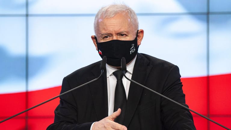 Jaroslaw Kaczynski: Der Chef der PiS-Partei rudert zurück.