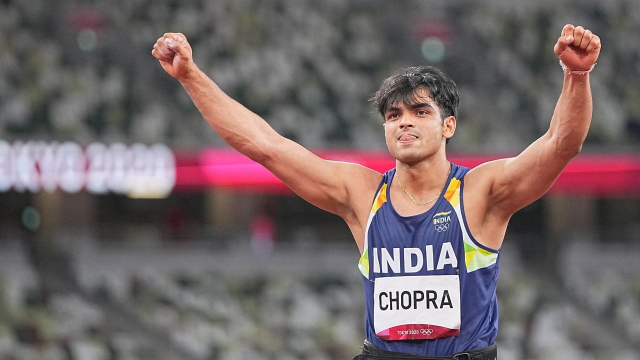 Holte sich Gold im Speerwurf: Neeraj Chopra.