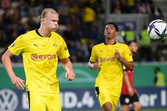 Erling Haaland trifft per Elfmeter zum 0:2 für Dortmund