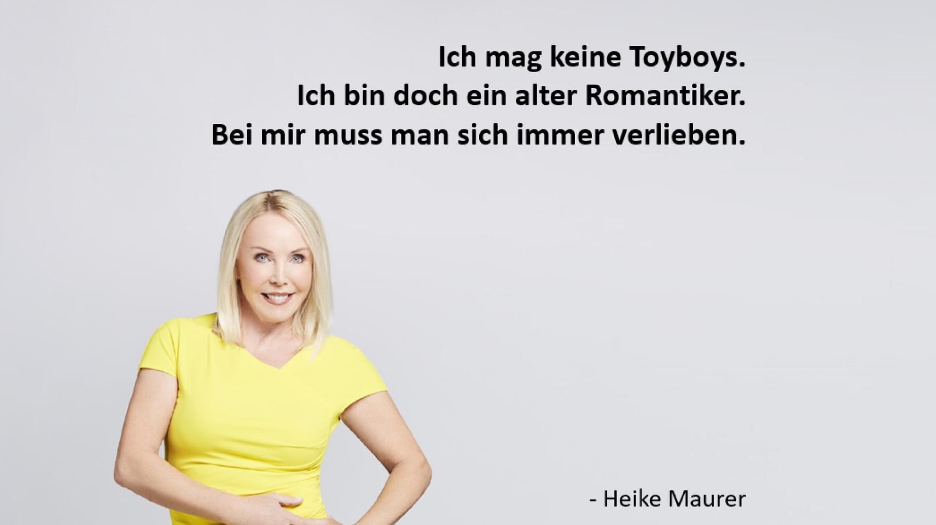 Heike Maurer auf der Suche nach der ewigen Liebe: Die Lottofee war vier Mal verheiratet.