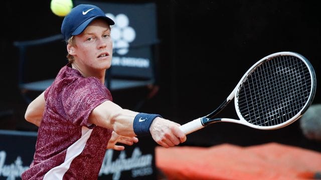 Hat das ATP-Turnier in Washington gewonnen: Der Italiener Jannik Sinner in Aktion.