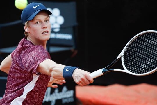 Hat das ATP-Turnier in Washington gewonnen: Der Italiener Jannik Sinner in Aktion.