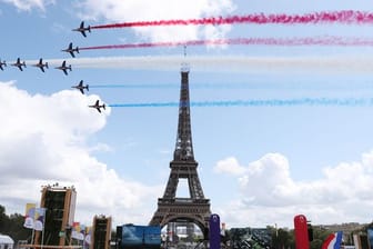 In einer spektakulären Show hatten die Macher der Sommerspiele 2024 für den nächsten Olympia-Gastgeber Paris geworben.