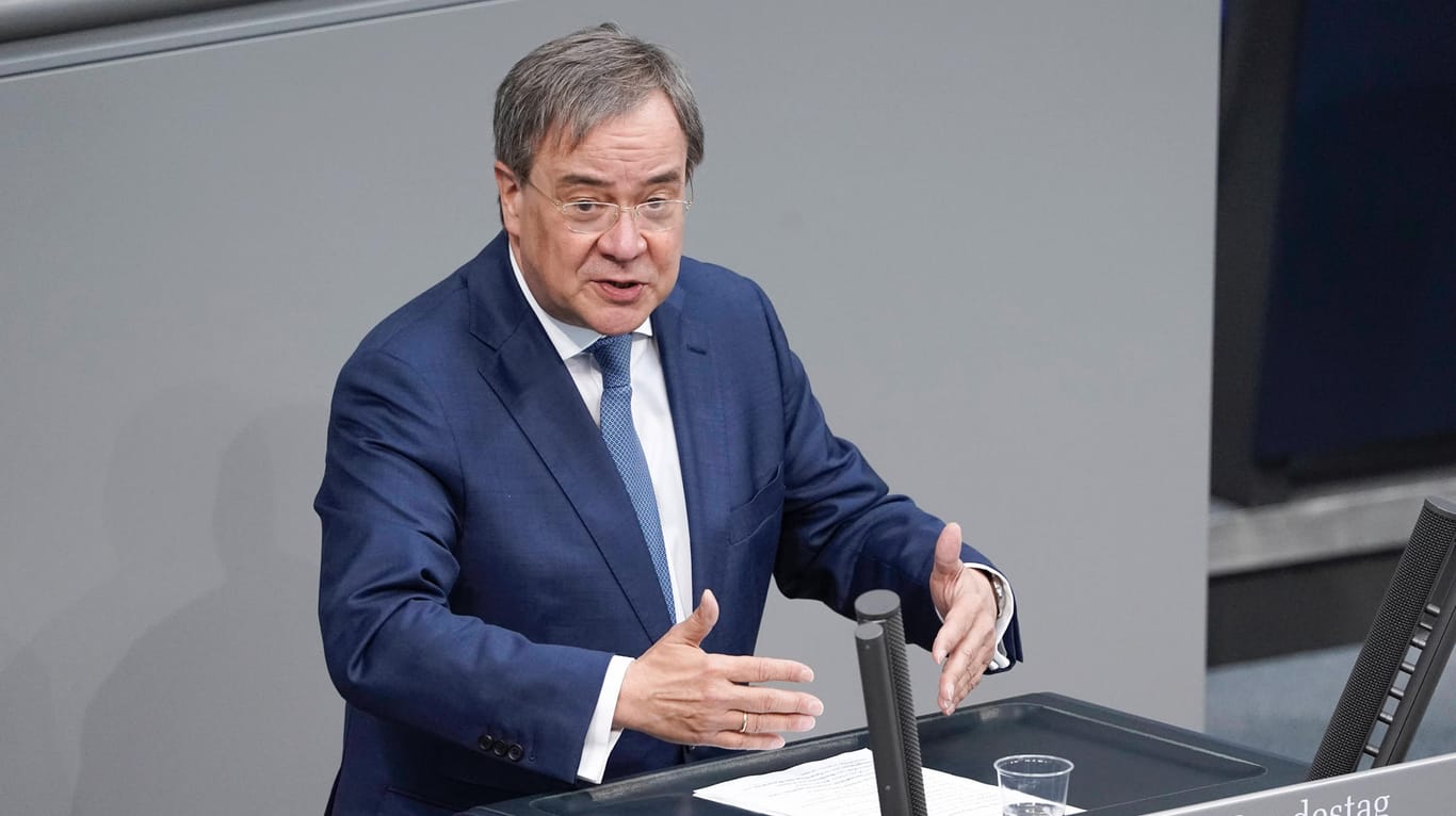 CDU-Chef Armin Laschet: "Wir wollen keine Schließungen, sondern Sicherheit durch Testung."