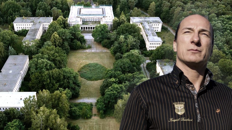 Bogensee: Eine Initiative will das Areal mit der einstigen FDJ-Hochschule und dem früheren Goebbels-Landhaus vor dem Abriss bewahren und nutzen, wurde aber unterwandert von Anhängern von Peter Fitzek, Oberhaupt des "Königreichs Deutschland".
