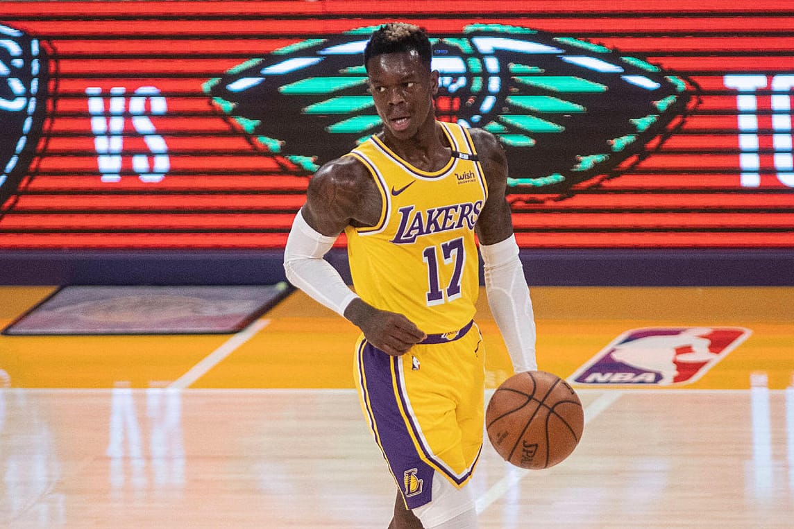 Dennis Schröder: Der deutsche NBA-Star wird kommende Saison nicht mehr das Trikot der Los Angeles Lakers tragen,