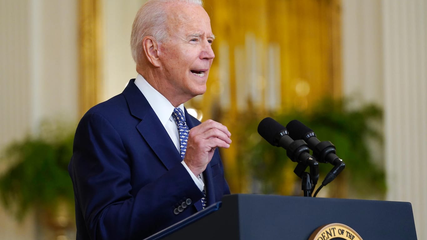 US-Präsident Joe Biden: Bis zum Monatsende soll der Abzug der amerikanischen Truppen komplett beendet sein. (Archivfoto).