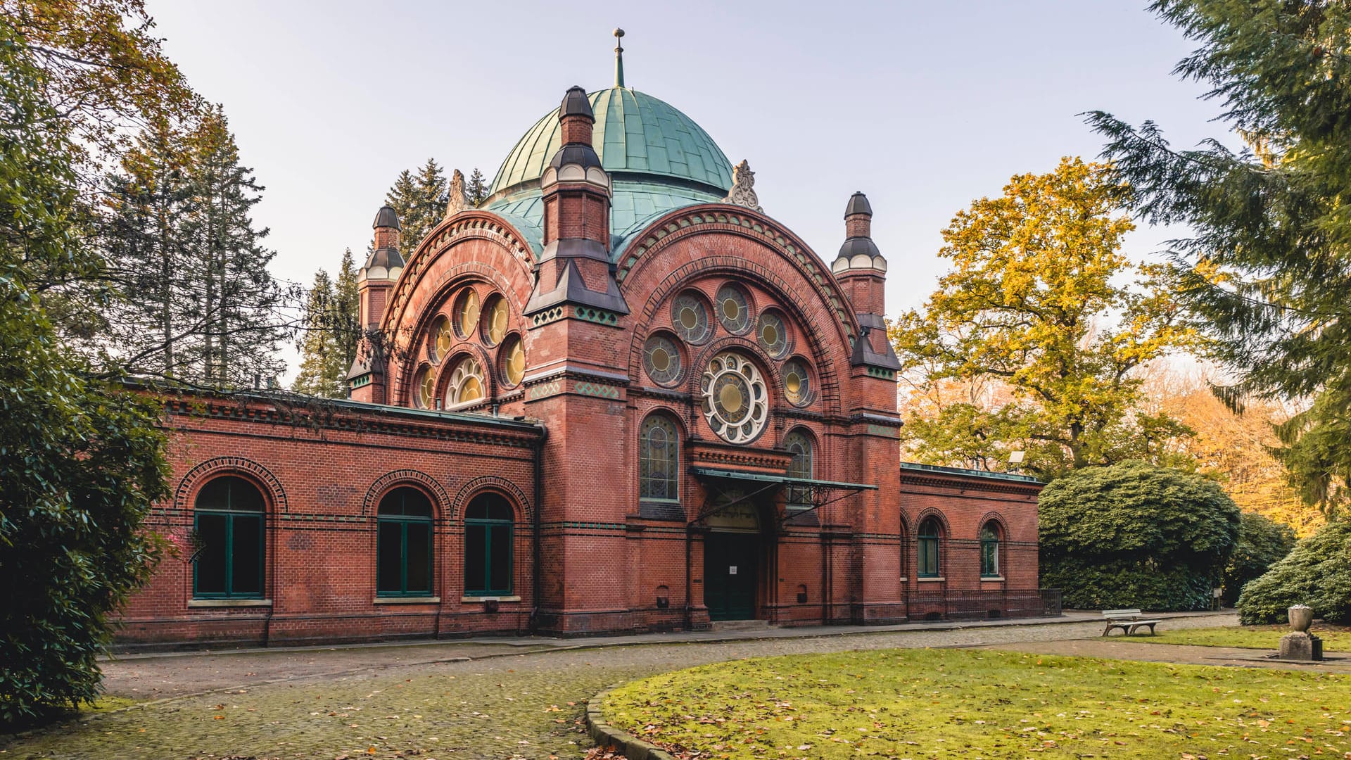 Friedhof Ohlsdorf in Hamburg: Er ist der größte Parkfriedhof der Welt.